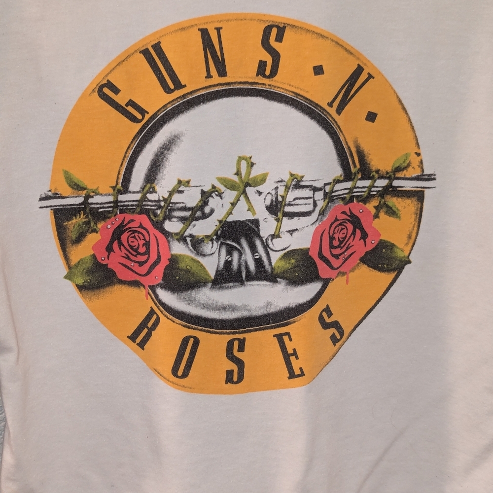 [DREAGAL] GUNS N' ROSES 3/4 Sleeve Graphic Tee Size Small - Picture 2 of 9